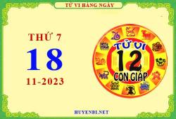 Dự đoán chi tiết vận mệnh 12 con giáp ngày 18 tháng 11 1 Tu vi ngay 18 11 2023 thu 7 12 con giap 2023 11 09