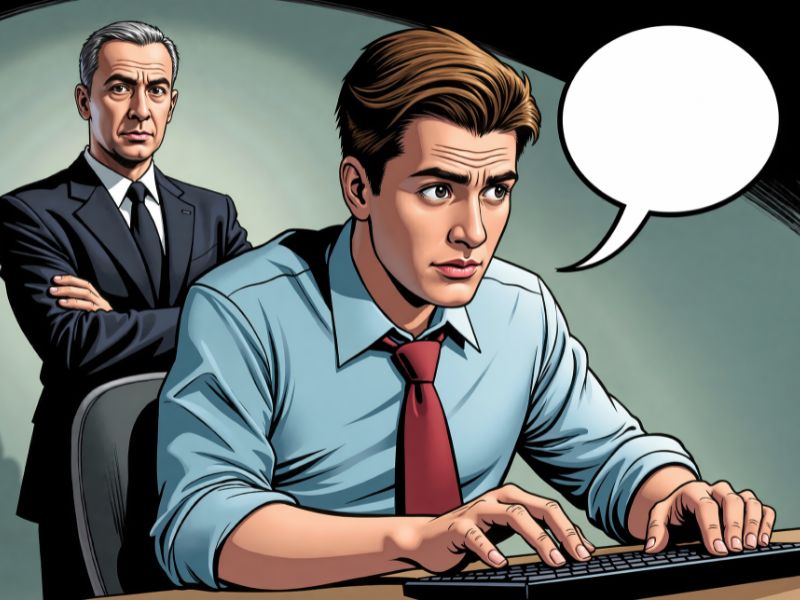 áp lực từ sếp lên nhân viên