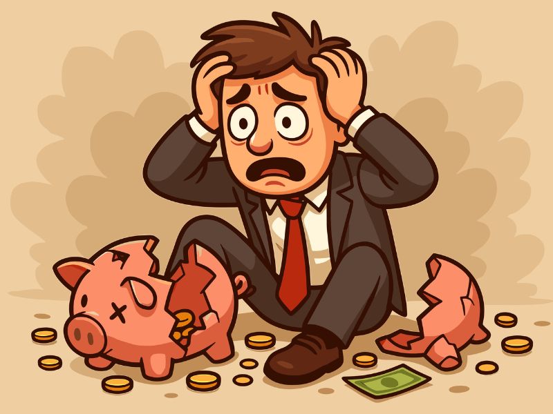 mất tiền tài sản