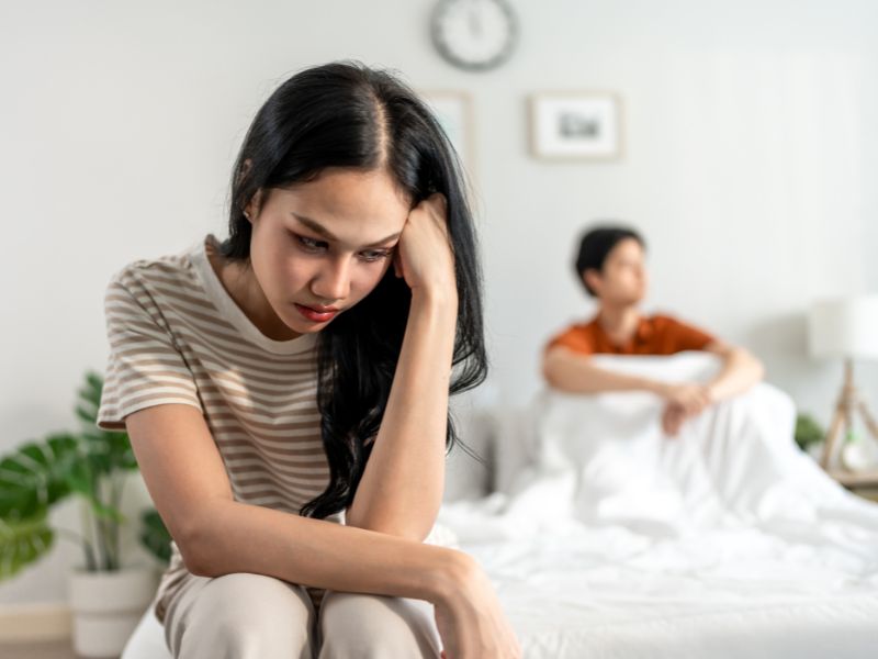 Cặp vợ chồng cãi nhau