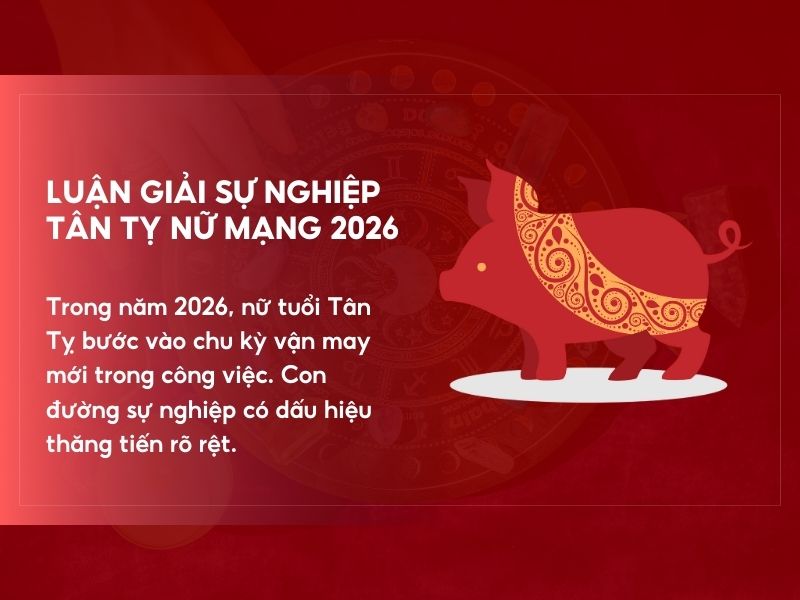 Sự nghiệp tuổi Tân Tỵ