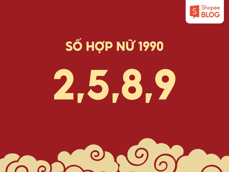 Số hợp với nữ 1990