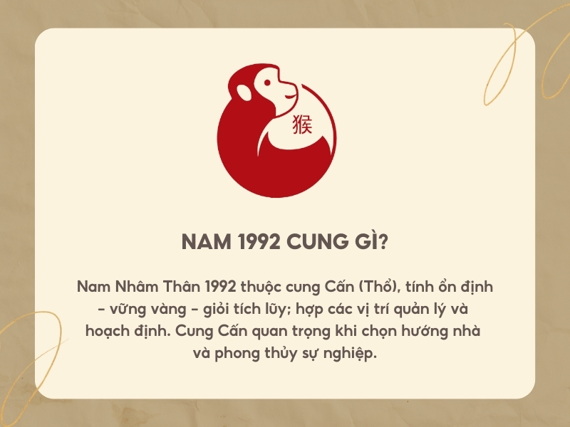Nam 1992 cung gì?