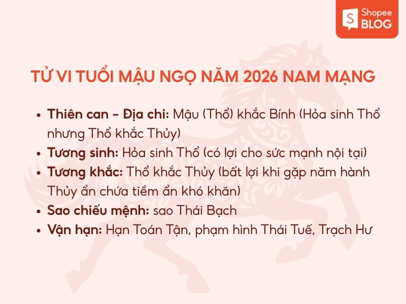 tử vi tuổi Mậu Ngọ 1978 nam mạng năm 2026