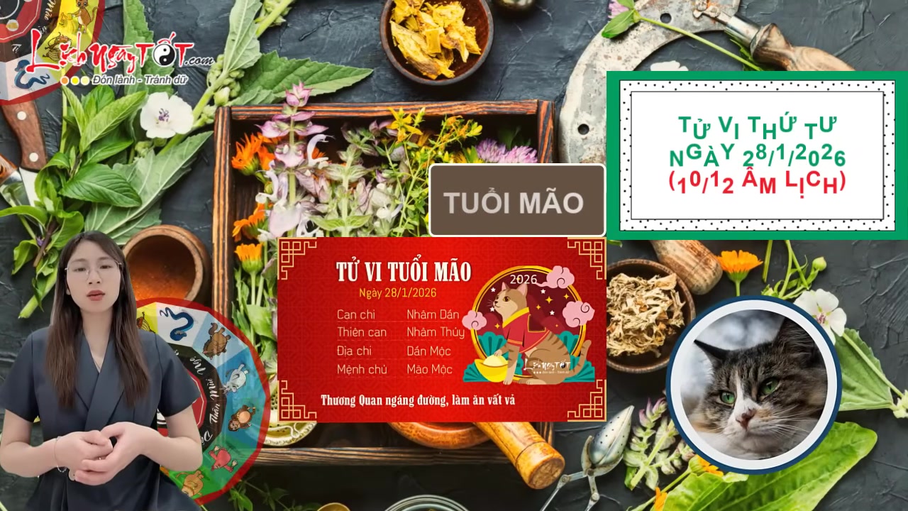 Tử Vi Hàng Ngày 28/1/2026: Vận Trình 12 Con Giáp Chi Tiết Từ A Đến Z 5 Người tuổi Ngọ năng động, có mục tiêu rõ ràng và dễ gặt hái thành công trong ngày hôm nay.