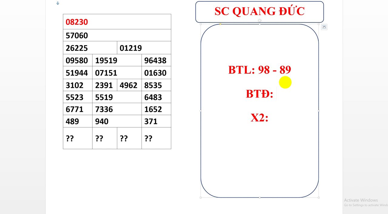 Hình ảnh minh họa sự khác biệt giữa quả lý 98 kỳ và 89 kỳ.